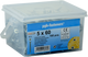 Pgb-europe pgb-fasteners | spaanplaatschroefvzk ø 4x40 zn emmer 455 | 455 st - gz60wp040040