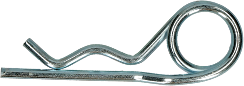 Pgb-europe pgb-fasteners | standaard borgveer dubbel ø 2,00 zn | 100 st 0brgvd00100205