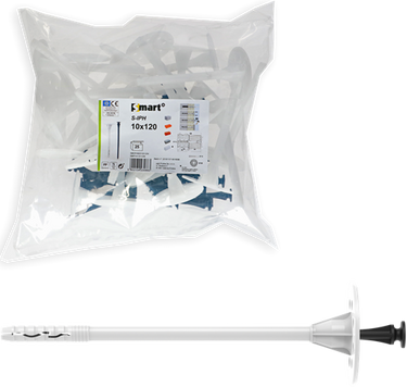 Pgb-europe smart | iso smart s-iph kunststof nagel 10x70 | 25 st sm0iphn001000704