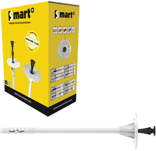 Pgb-europe smart | iso smart s-iph kunststof nagel 10x90 | 200 st - sm0iphn001000903