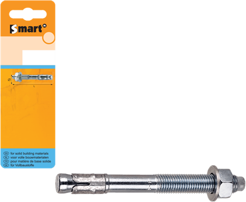 Pgb-europe smart | keilanker s-ka m8x10x72 zn | 4 st sm01ka001080072h