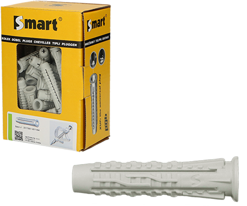 Pgb-europe smart | nylon universeelplug smart xup 6x30 | 100 st sm0xupn00060030e