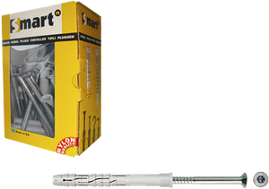 Pgb-europe smart | raamplug +schroef vzk tx ø 10x120 nzn | 25 st sm0rptn01100120e