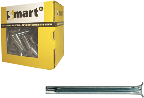 Pgb-europe smart | spanhuls in gehard veerstaal 8x150 zn | 50 st sm00ea001080150e