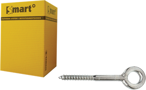 Pgb-europe smart | zware schroefoog gelast ø 8x100 zn | 50 st - sm0scf0010801003