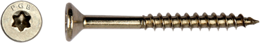 Pgb-europe pgb-fasteners universele spaanplaatschroef rvs a2 vk-t deeldraad verzonken kop ø 3,50x35 tx15 | 200 st | pgwvtga00003500353
