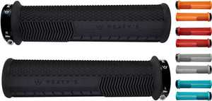 Peaty's monarch grips knurl lock-on handlebar grips