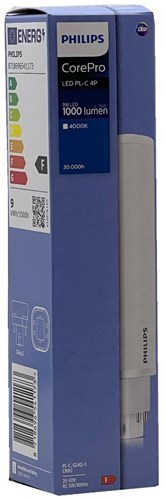ギャラリービューアに画像をロードする, Philips corepro led plc 9w 4p g24q3 4000k - led3398
