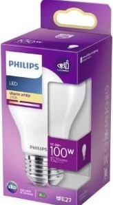 Afbeelding laden in galerijviewer, Philips led gls e27 10,5-100w 2700k filament mat blister - 5102553
