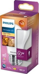 Afbeelding laden in galerijviewer, Philips led gls e27 5,9-60w filament mat warmglow blister - 5102518
