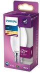 Philips led kaars e14 6,5-60w 2700k filament mat blister - 5100315