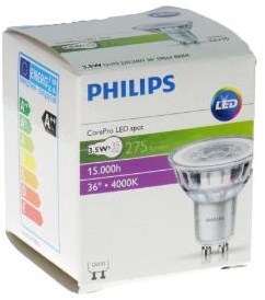 Afbeelding laden in galerijviewer, Philips led spot gu10 3,5-35w 4000k - led3403
