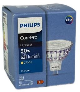 ギャラリービューアに画像をロードする, Philips led spot gu5.3 12v 7-50w 4000k - led3524
