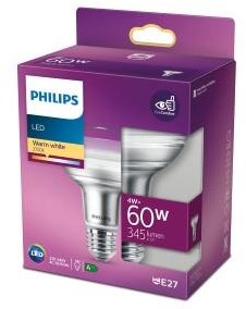 Afbeelding laden in galerijviewer, Philips led spot r80 e27 4-60w 2700k blister - 5103342
