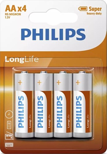 Load image into Gallery viewer, Philips longlife penlite r06 aa bl.a4 3111000
