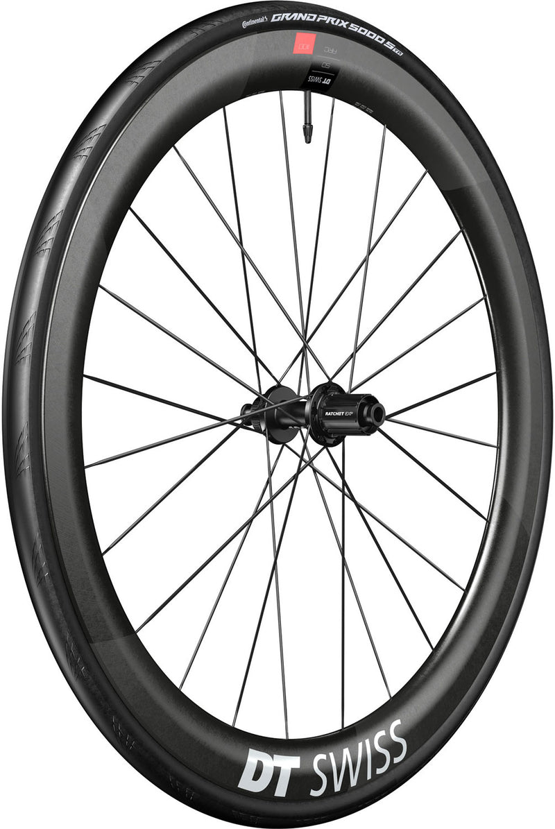 Load image into Gallery viewer, Dt swiss arc 1100 dicut® wts carbon 50 disc cl shimano hg rear wheel
