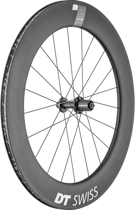Dt swiss arc 1400 dicut® 80 28 shimano hg carbon rear wheel