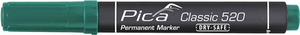 Pica 520 36 permanent marker | 1-4mm | rond | groen | 10 stuks - pi52036