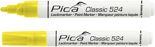 Laden Sie das Bild in Galerie -Viewer, Pica 524 44 lakmarker | 2-4mm | ronde tip | geel | 10 stuks - pi52444
