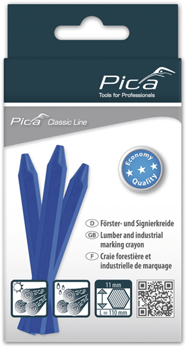 Load image into Gallery viewer, Pica 591 41 markeerkrijt eco | 11x110mm | blauw | 12 stuks - pi59141
