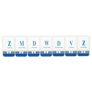 Jvdl pillendoos week 7 vakken
