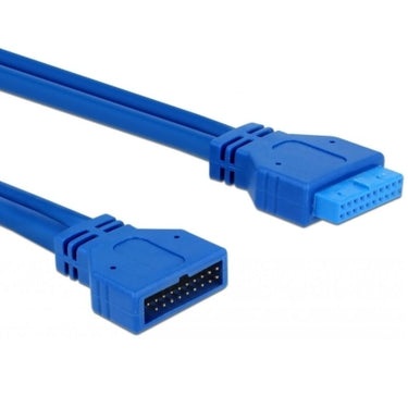 Delock verlengkabel usb 3.0 pin header (blauw)