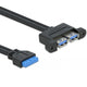 Pin header naar usb a kabel