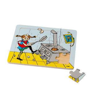 Ngk pippi laous - houten legpuzzel (15 stukjes)