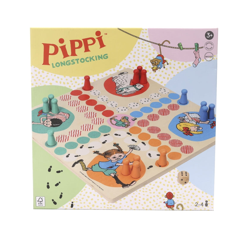 Load image into Gallery viewer, Ngk pippi laous - houten spel ludo
