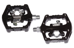 Wellgo flat pedals wam-d10 two-in-one black