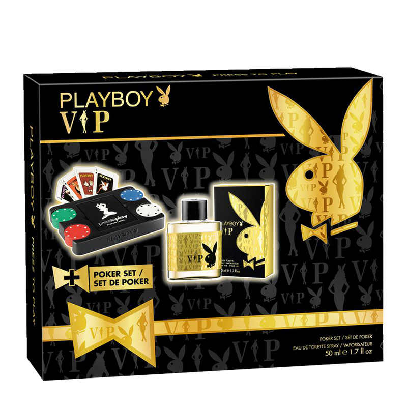 Load image into Gallery viewer, Playboy geschenkset vip 50ml inclusief pokerset
