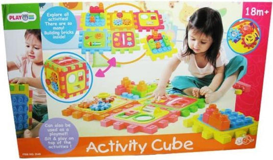 Playgo - speelkubus en speelmat in 1