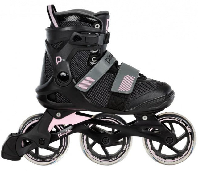 Load image into Gallery viewer, Playlife - Fitness GT 110 inline skates 80A zwart roze maat 42
