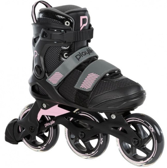 Load image into Gallery viewer, Playlife - Fitness GT 110 inline skates 80A zwart roze maat 42
