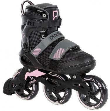 Playlife Fitness GT 110 inline skates 80A zwart roze maat 37