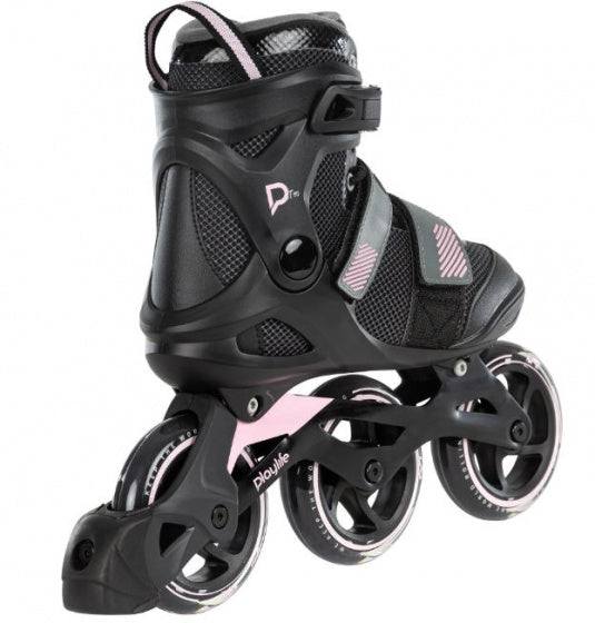 Load image into Gallery viewer, Playlife - Fitness GT 110 inline skates 80A zwart roze maat 42
