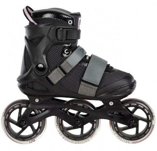 Playlife - Fitness GT 110 inline skates 80A zwart roze maat 42
