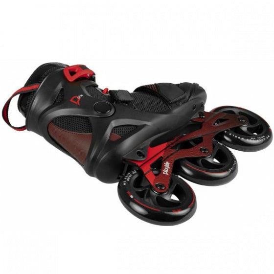 Load image into Gallery viewer, Playlife GT Black 110 inlineskates heren zwart rood maat 37
