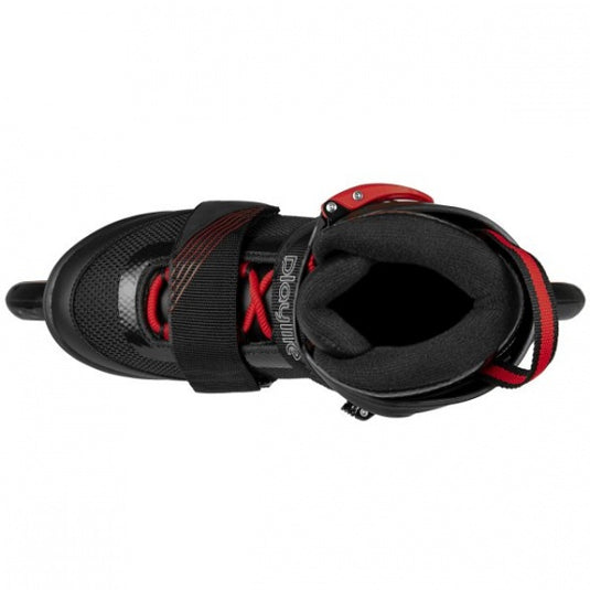 Playlife GT Black 110 inlineskates heren zwart rood maat 37
