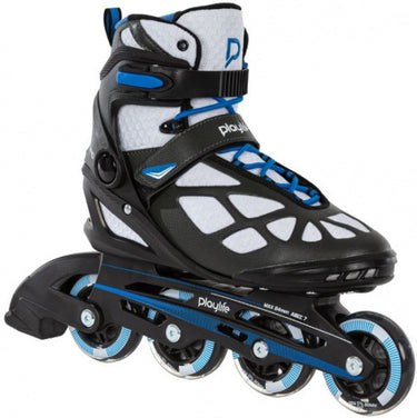 Playlife Inline skates Black 80 softboot 82A zwart maat 37