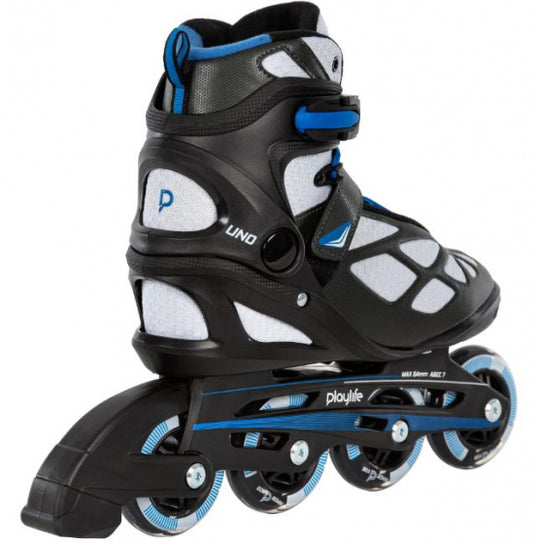 Playlife Inline skates Black 80 softboot 82A zwart maat 40