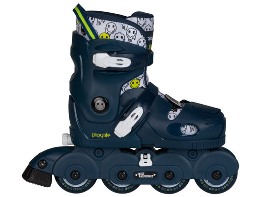 Playlife Smile Boys inlineskates junior donkerblauw maat 34-37
