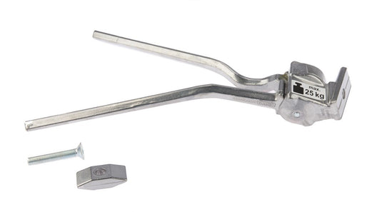 Esge standaard pletscher tweebeen alu zilver