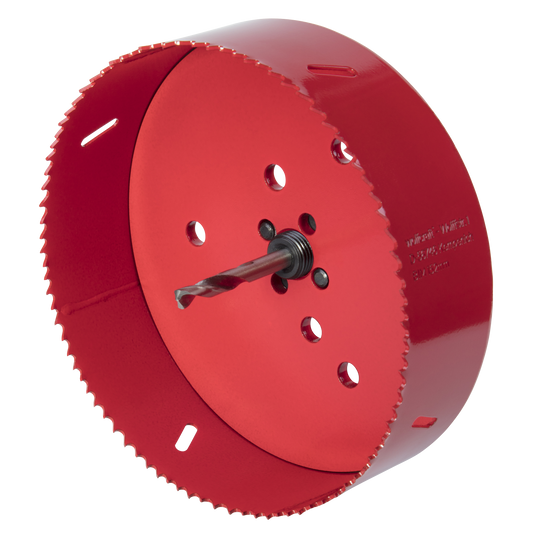 Wolfcraft bi-metalen gatenzaag | inclusief schacht boor | bim | ø152 | 1 stuk - 5498000
