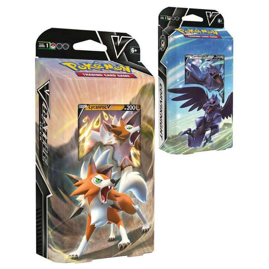 Asmodee pokémon lycanroc v battle deck - pokémon tcg
