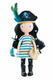 Santoro pop gorjuss 'black pearl' (32cm)