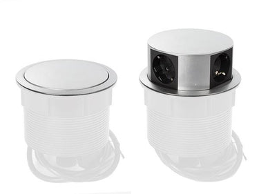 Abi pop-up stekkerdoos - 4-voudig
