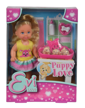 Diverse merken popje evi met hondjes