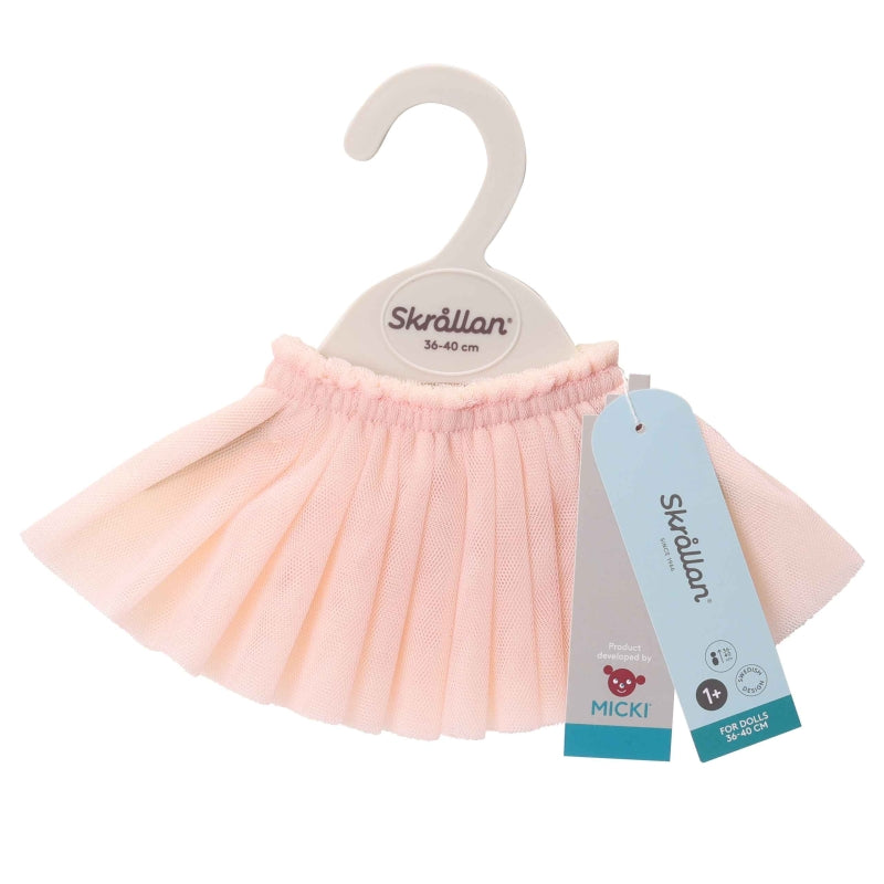 Load image into Gallery viewer, Skrallan poppenkleding tulerok (36-40cm)
