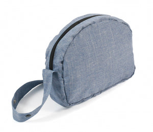 Bayer chic poppenluiertas (jeans blauw)